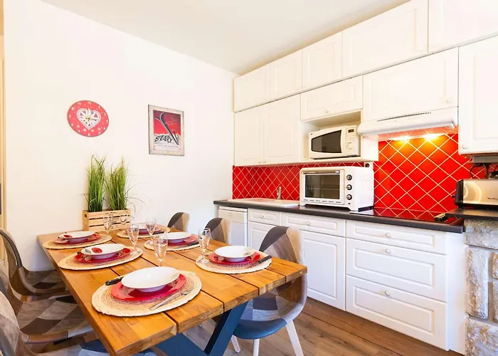 Lejlighed Ideal Pour 6 Personnes, Avec Terrase De 24m², Proche Telepherique Et Commerces - Fr-1-296-459